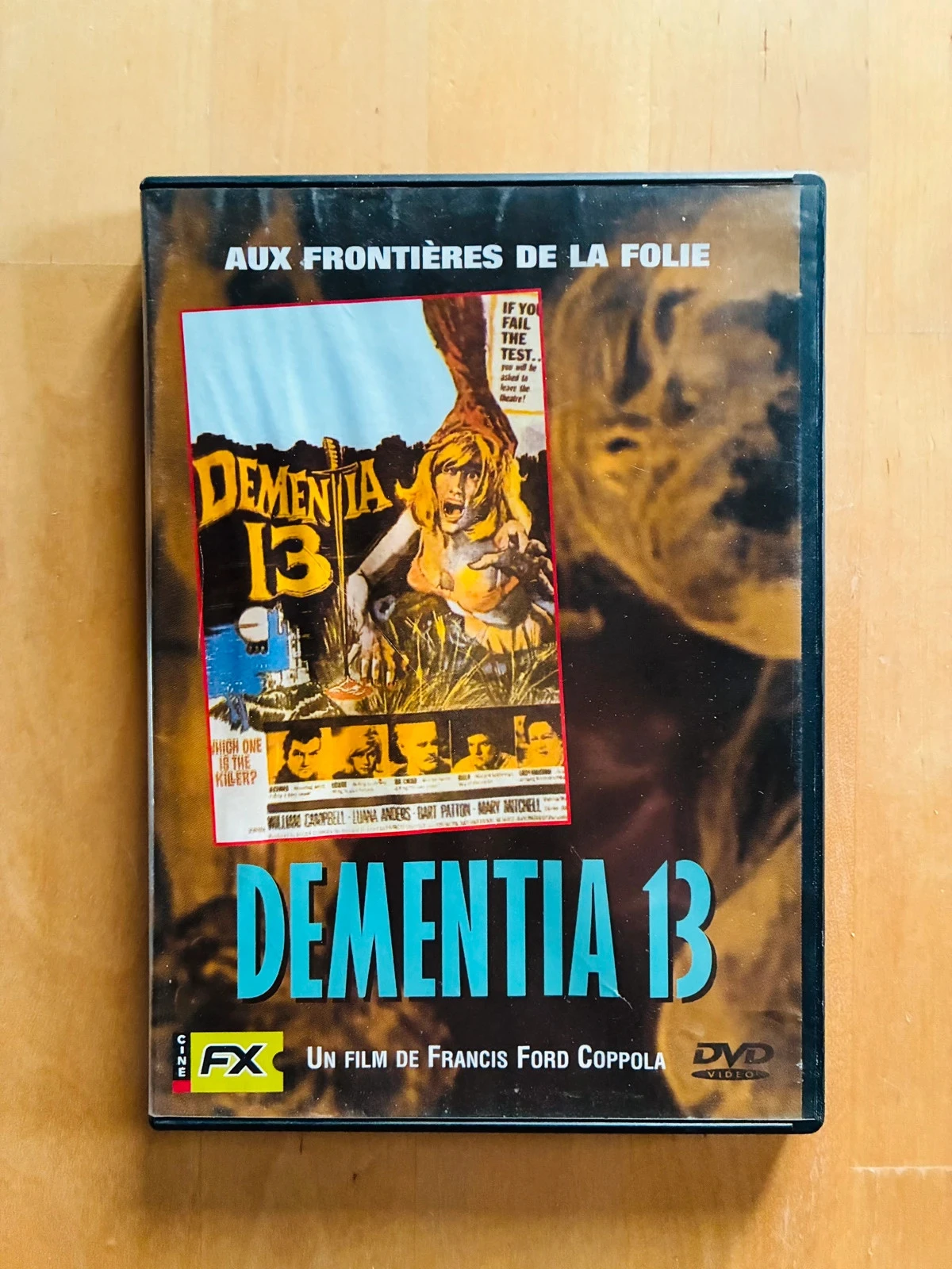 DVD Dementia 13 de Francis Ford Coppola.